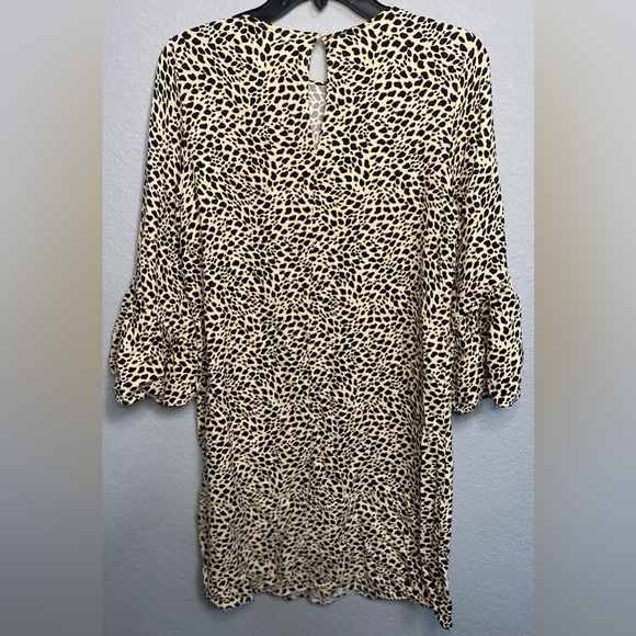H&M : Leopard Shift Dress - Picture 8 of 9
